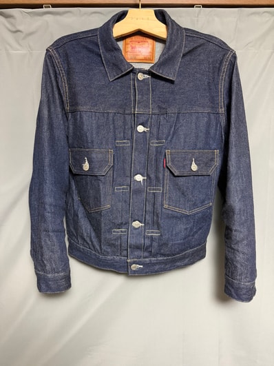 LEVI'S Vintage Clothing 1953 Type II Trucker Jacket "Rigid"