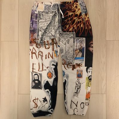 Supreme LSD Spells Sweatpant "Ivory"