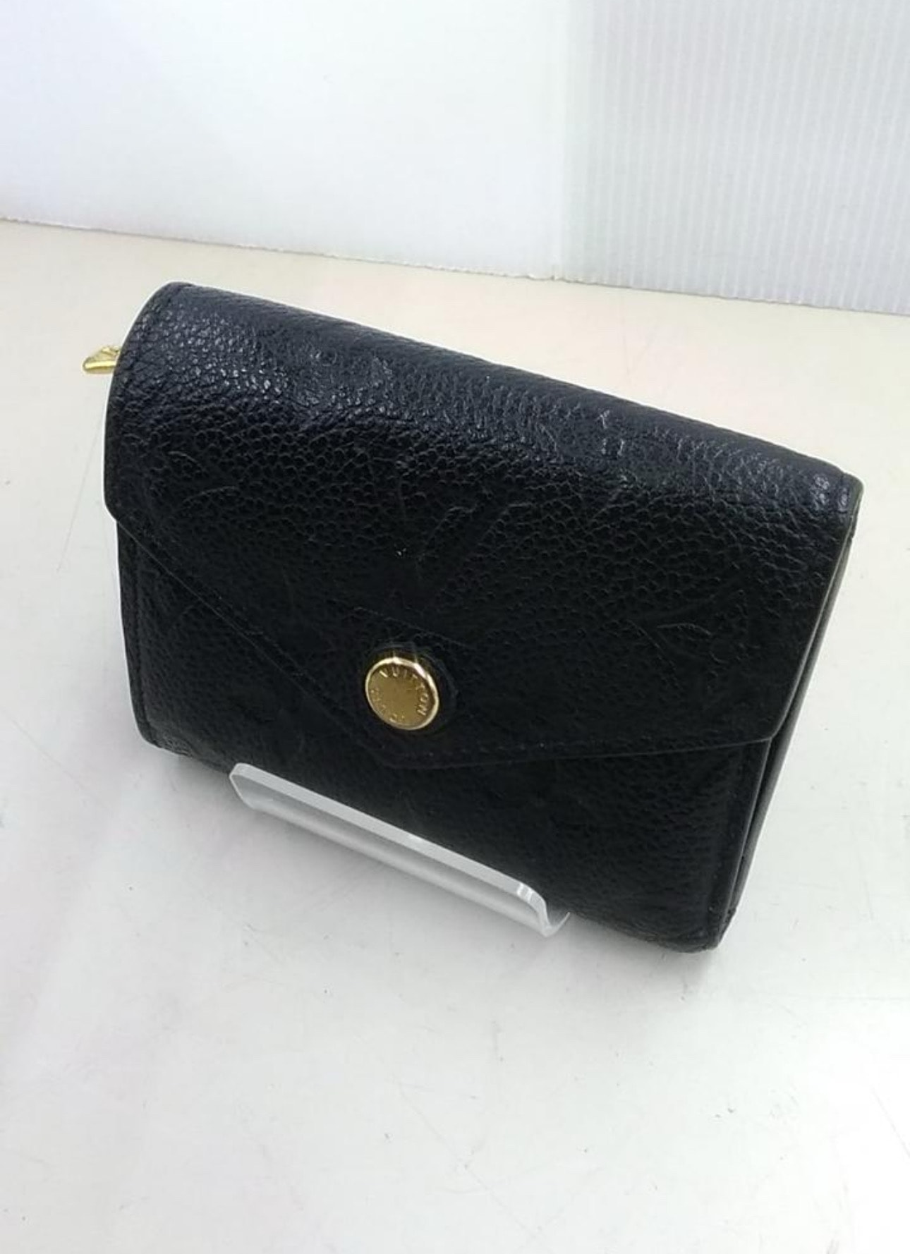 Louis Vuitton Victorine Wallet Monogram Empreinte "Noir"