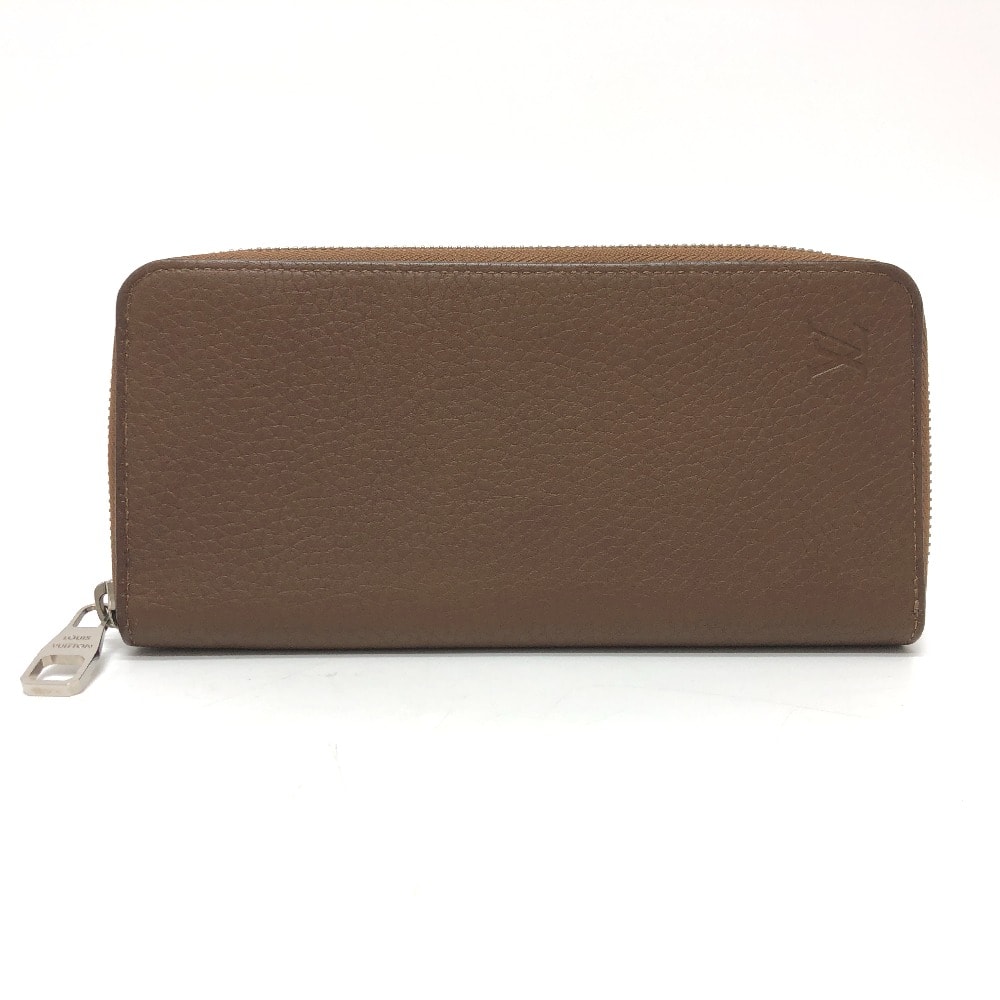 ルイヴィトン LOUIS VUITTON ジッピーウォレット ヴェルティカル M58864 財布 ウォレット 長財布 トリヨンレザー ブラウン