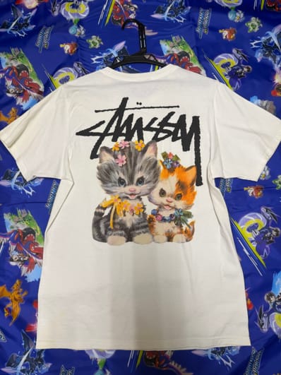 Stussy Kittens Tee "White"