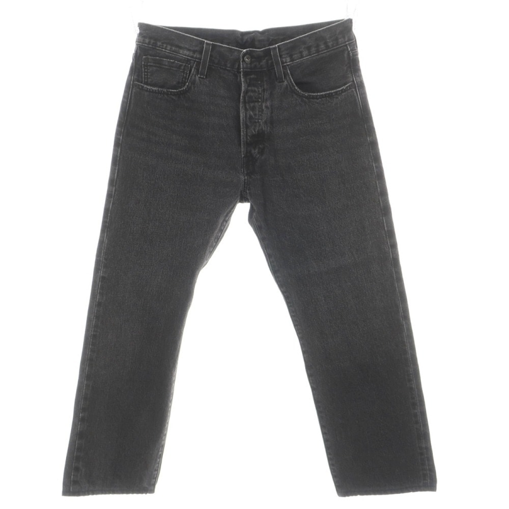 【中古】リーバイス Levi's 501 コットンヘンプ デニムパンツ ジーンズ ウォッシュブラック【サイズ33】【メンズ】