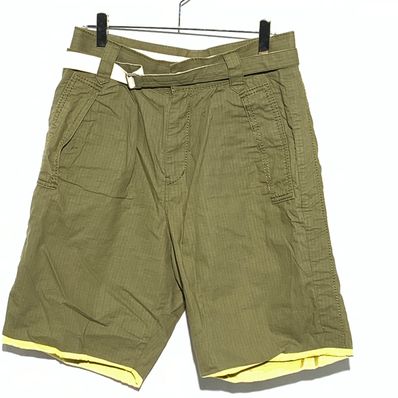 sacai 18SS Hemp blend shorts