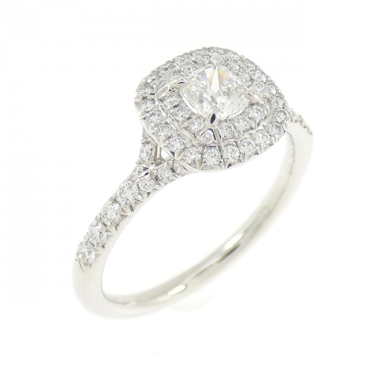 ティファニー ソレスト リング 0.24CT F VVS1