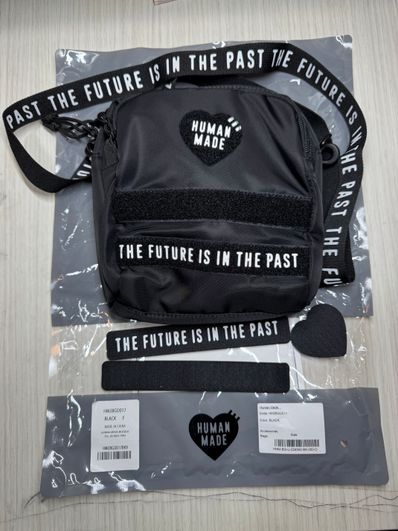 HUMAN MADE Military Pouch Large "Black"