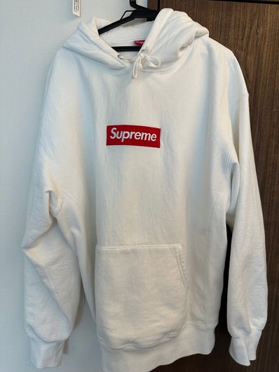 Supreme Box Logo Hooded Sweatshirt "White" (21FW)