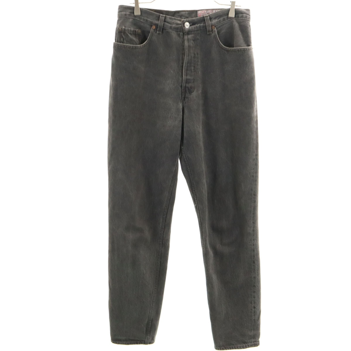 Levi's リーバイス 80s 901 フランス製 オールド ユーロ テーパードデニムパンツ W33 ブラック系 ジーンズ