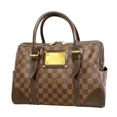 【6dd4813】ルイヴィトン ハンドバッグ ダミエ バークレー N52000 エベヌ【中古】レディース