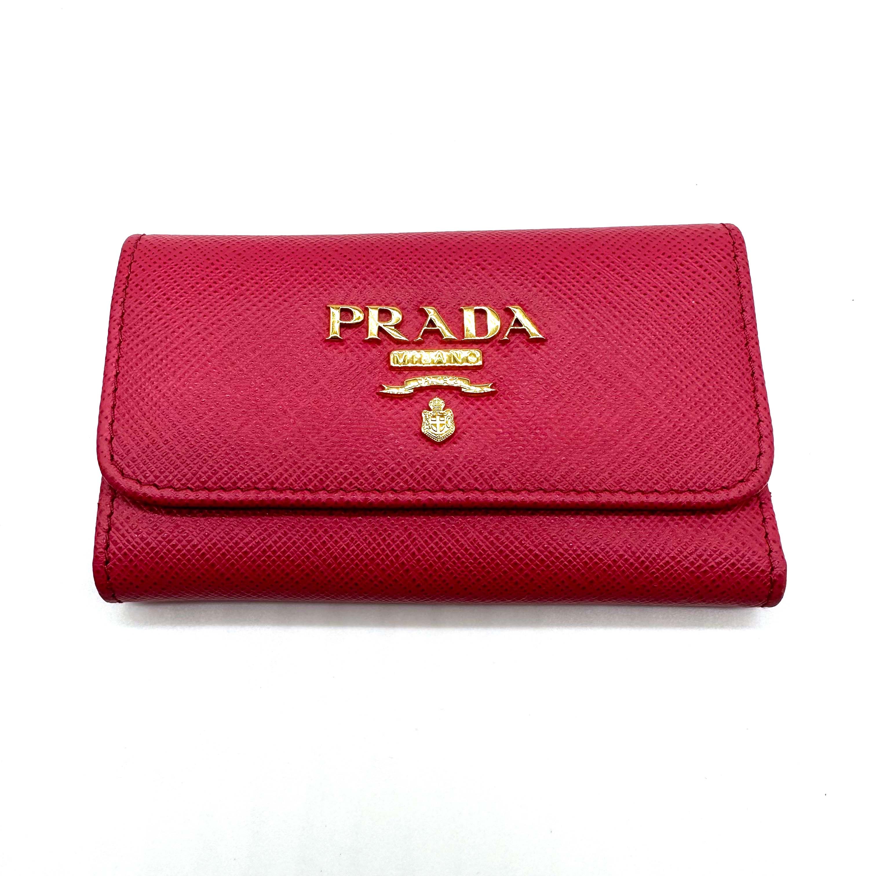 PRADA プラダ サフィアーノ 6連 キーケース