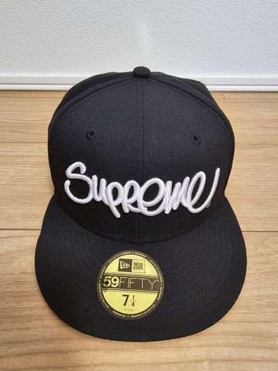 Supreme Handstyle New Era "Black"