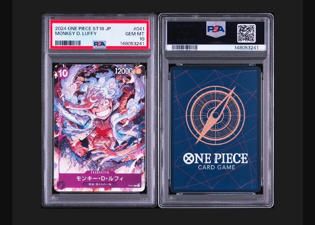 PSA10】モンキー・D・ルフィ P [P-041](スタートデッキ「紫 モンキー