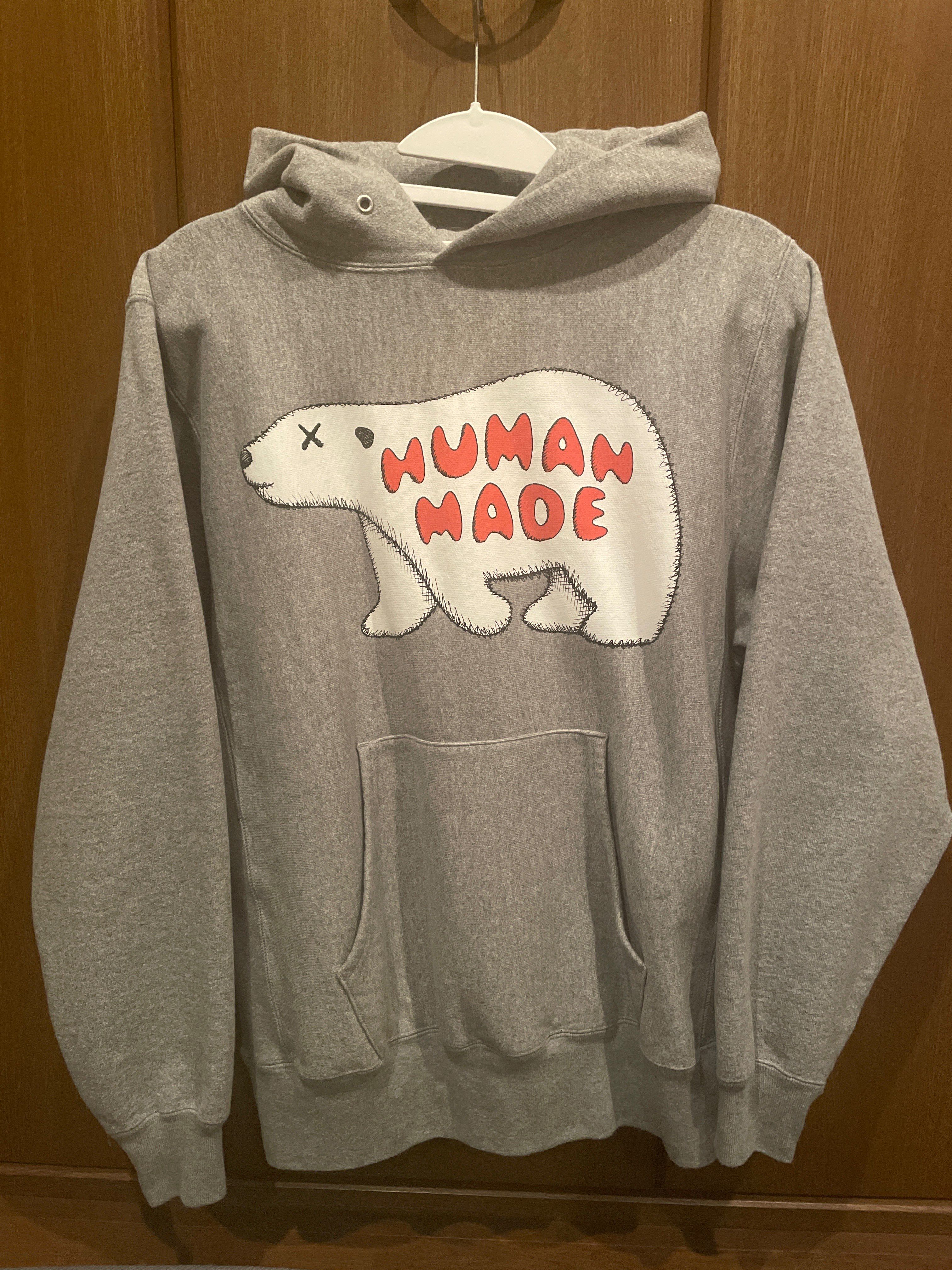 HUMAN MADE x KAWS HOODIE #2 "Grey"