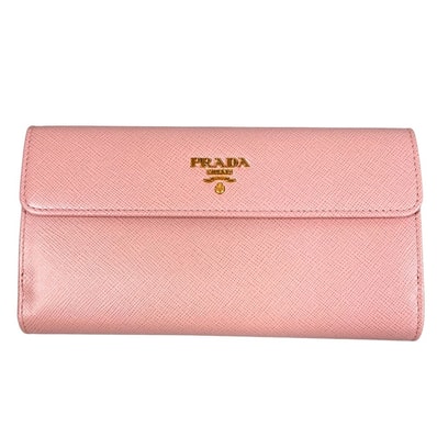 PRADA プラダ 型番 1MH133 サフィアーノレザー 二つ折り長財布 52892