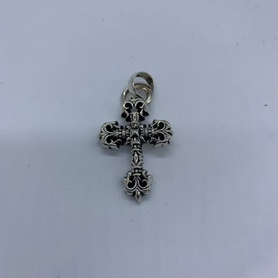 Chrome Hearts Philigree Cross Pendant XS with / Plain Bail "Silver"