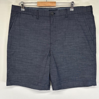 古着 トミーヒルフィガー TOMMY HILFIGER ショートパンツ ハーフ 短パン ワンポイントロゴ 半ズボン w40 グレー系 メンズ