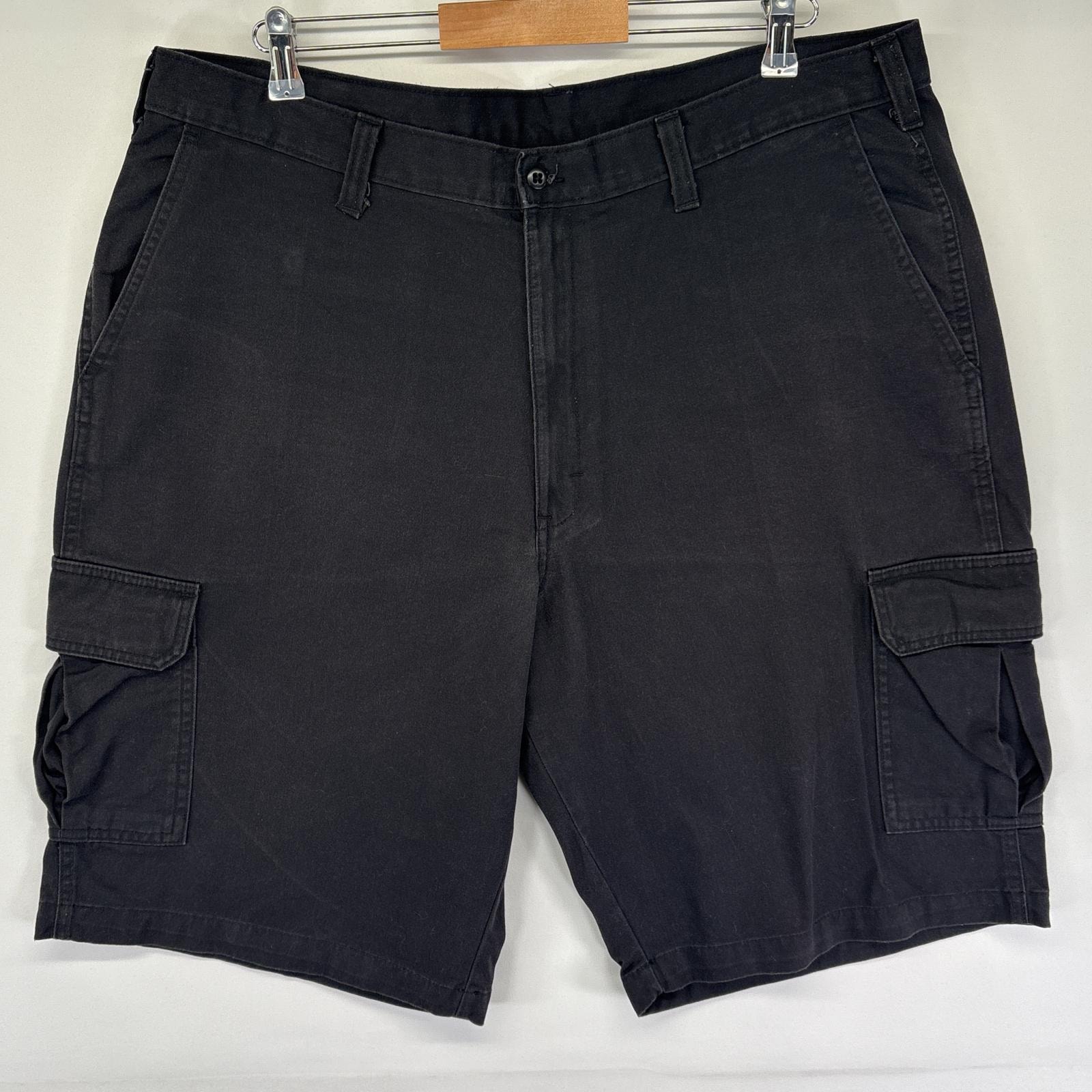 古着 ディッキーズ Dickies ショートパンツ ワークパンツ ハーフパンツ カーゴ ショーツ 半ズボン 短パン w40  ブラック メンズ