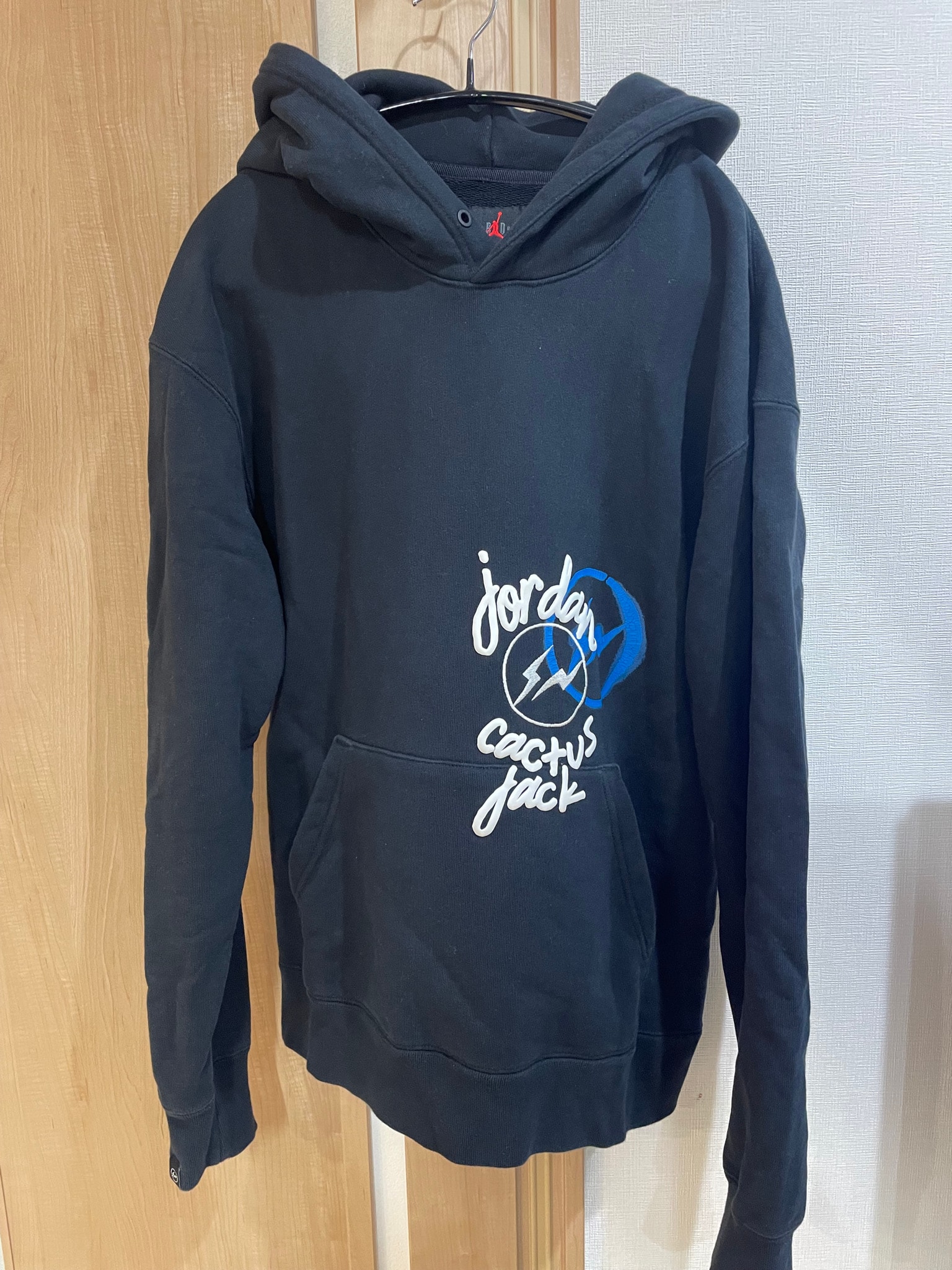Air Jordan Travis Scott  Fragment Hoodie "Black"