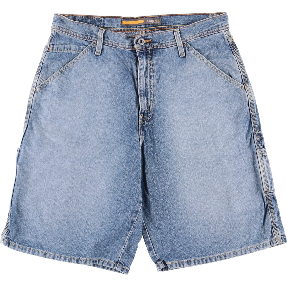 古着 00年代 リーバイス Levi's SILVER TAB シルバータブ デニムペインターショーツ ハーフパンツ メンズw35相当/eaa579245