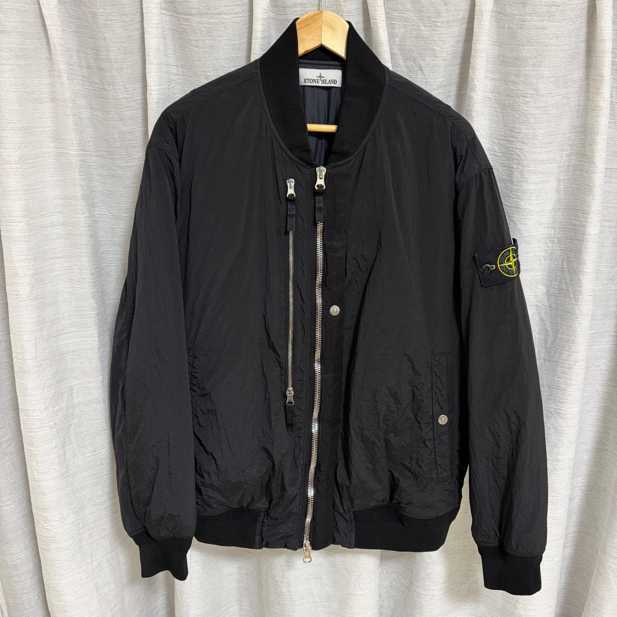 Stone Island Bomber Jacket "Black"