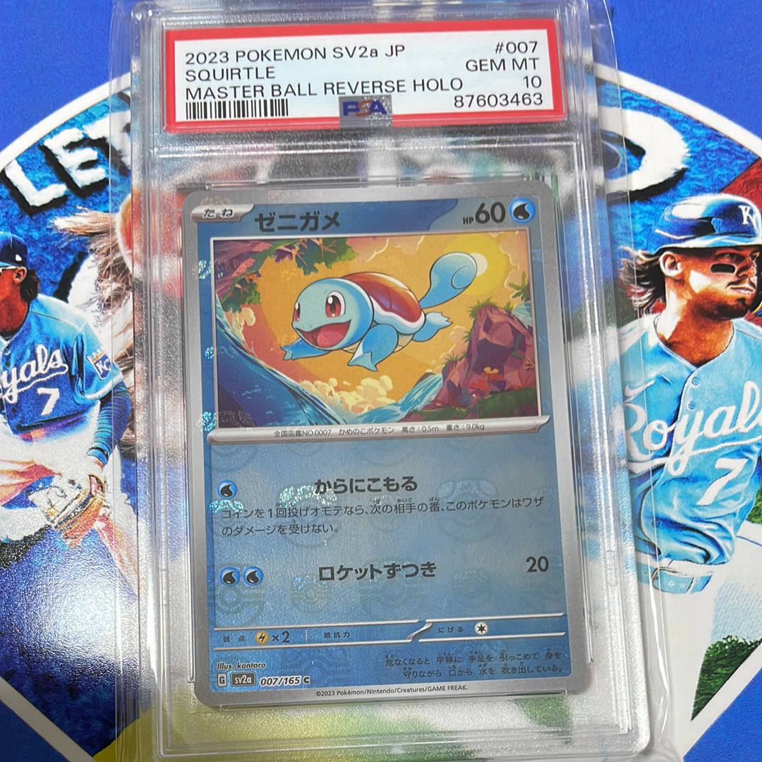 ゼニガメ C: マスターボールミラー[SV2a 007/165](強化拡張パック「ポケモンカード151」)