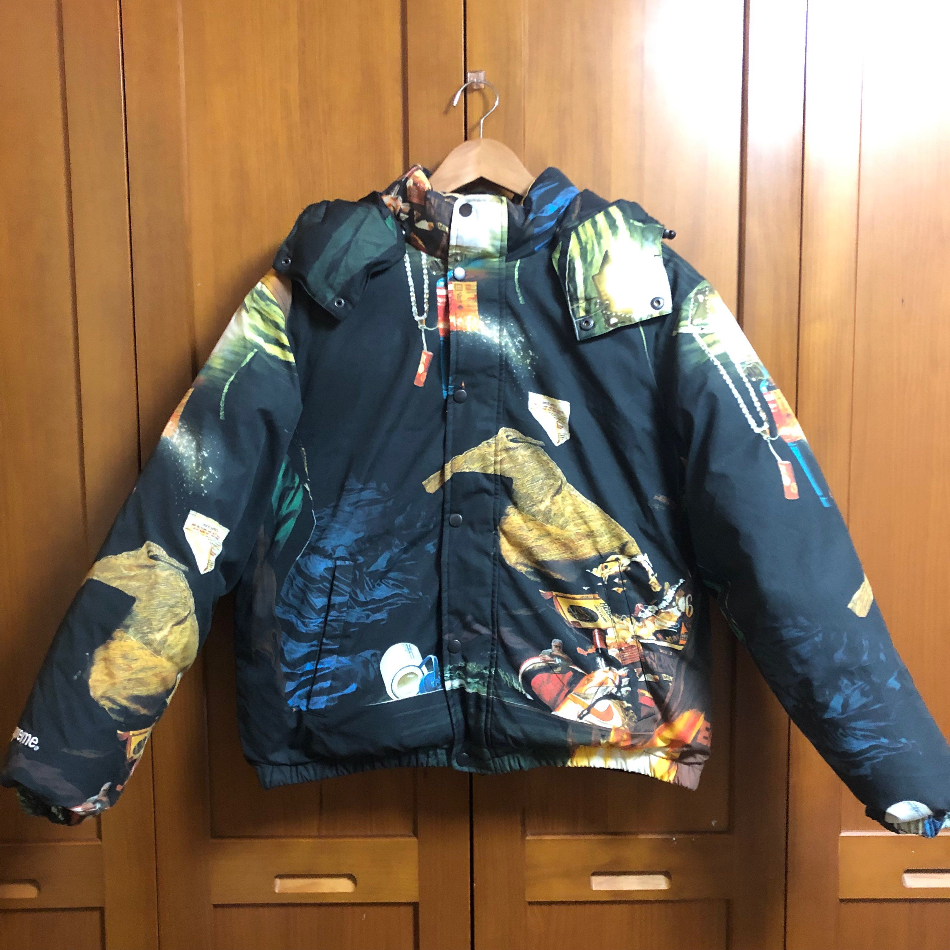 Supreme Firecracker Down Jacket "Black"