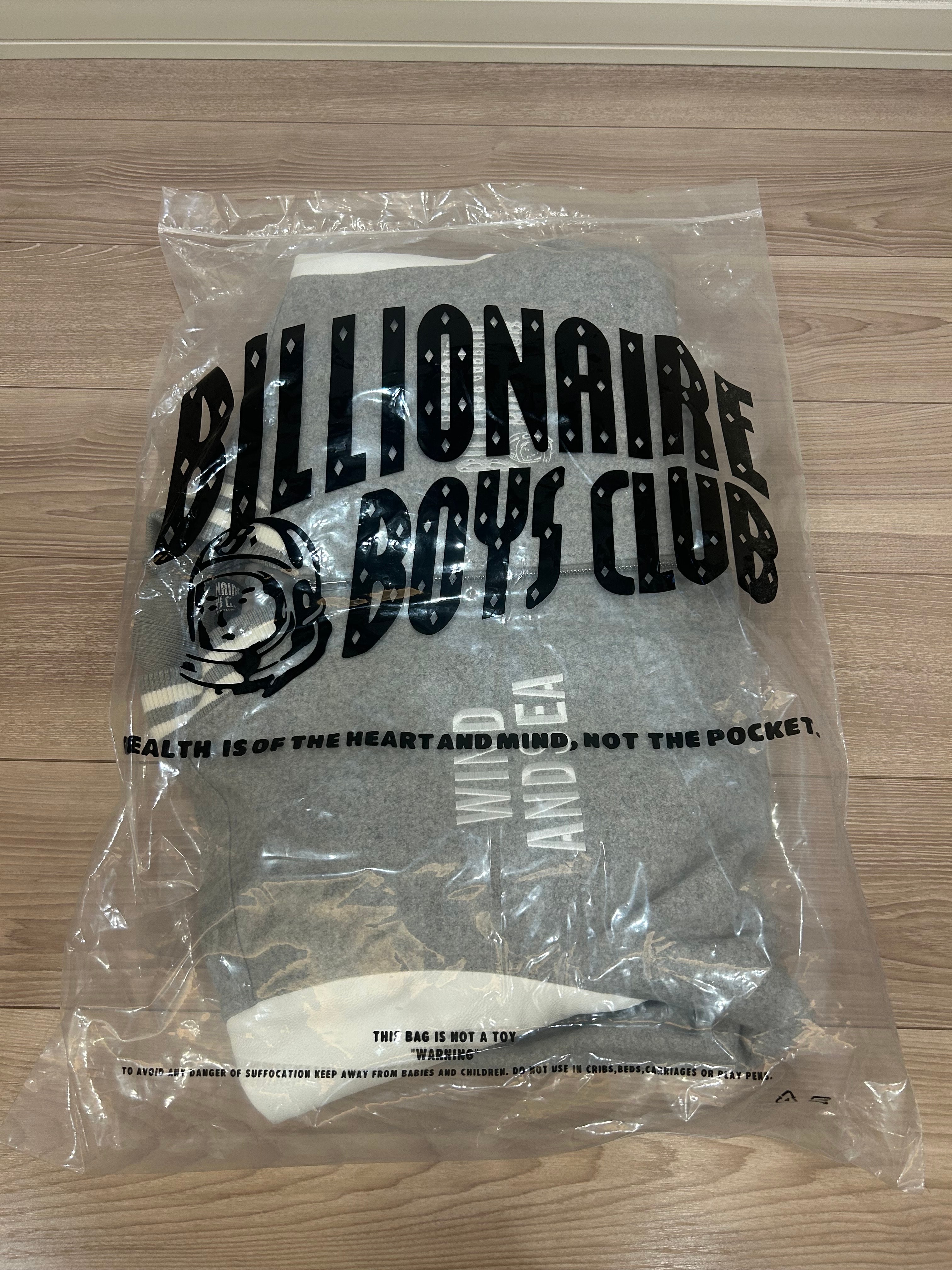 BILLONAIRE BOYS CLUB × WIND AND SEA VARSITY JACKET