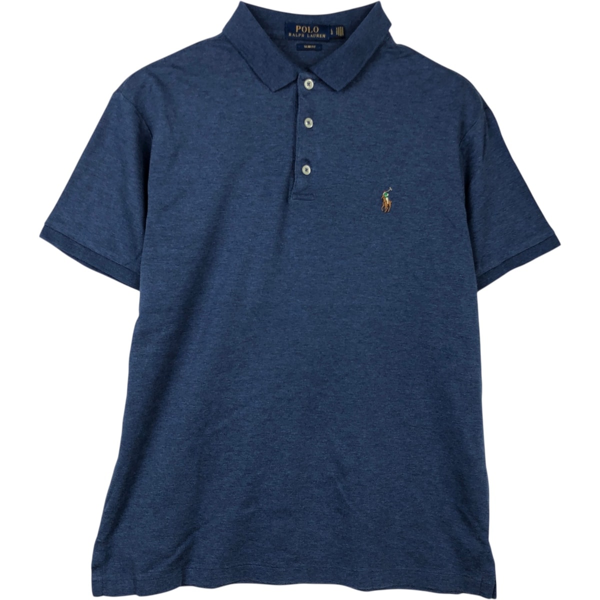 古着 ラルフローレン Ralph Lauren POLO RALPH LAUREN SLIM FIT 半袖 ポロシャツ メンズL相当/eaa623757