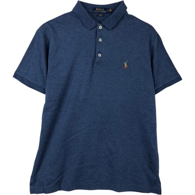 古着 ラルフローレン Ralph Lauren POLO RALPH LAUREN SLIM FIT 半袖 ポロシャツ メンズL相当/eaa623757