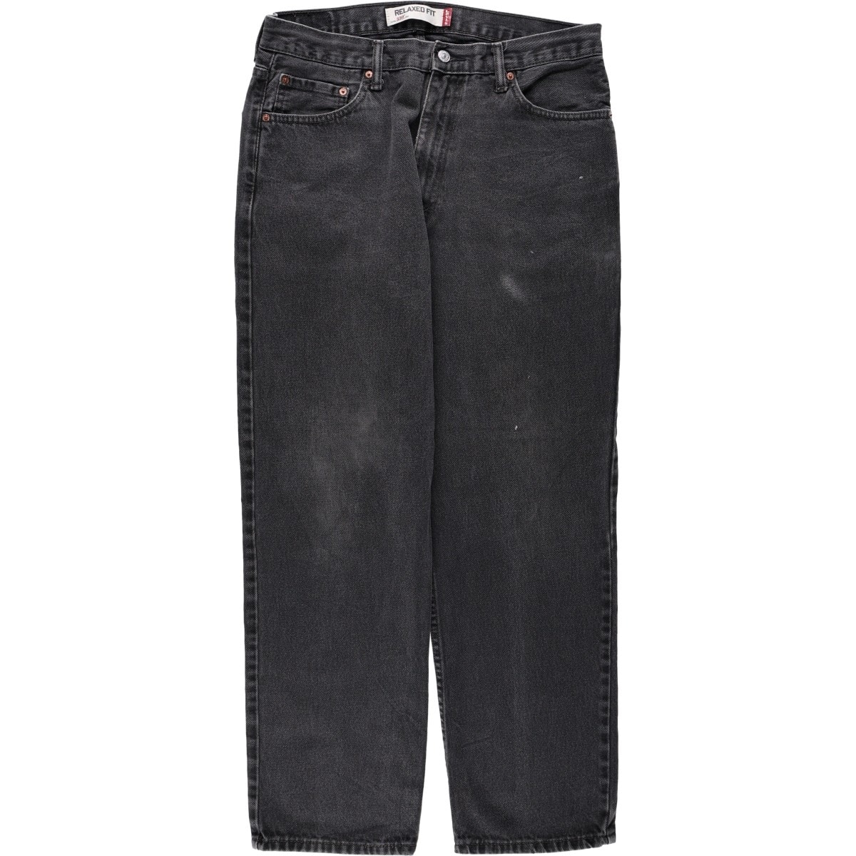 古着 リーバイス Levi's 550 RELAXED FIT ブラックデニム テーパードデニムパンツ メンズw36相当/eaa672161