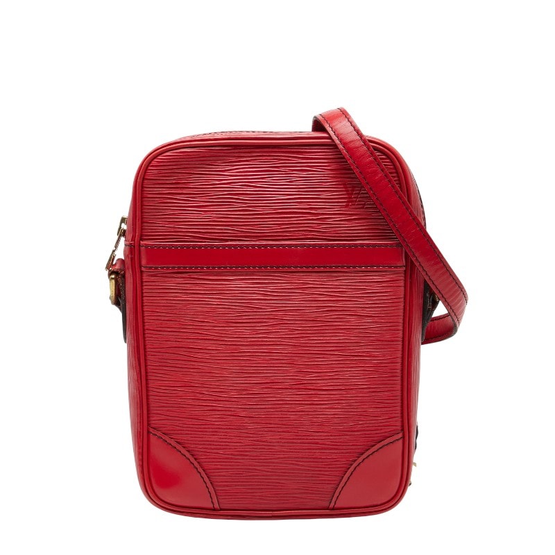 ルイ ヴィトン エピ ダヌーブ ショルダーバッグ M45637 カスティリアンレッド レザー レディース LOUIS VUITTON 【中古】