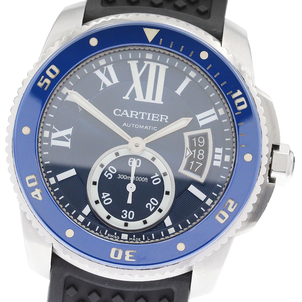 カルティエ カリブル ドゥ カルティエ ダイバー メンズ 【中古】