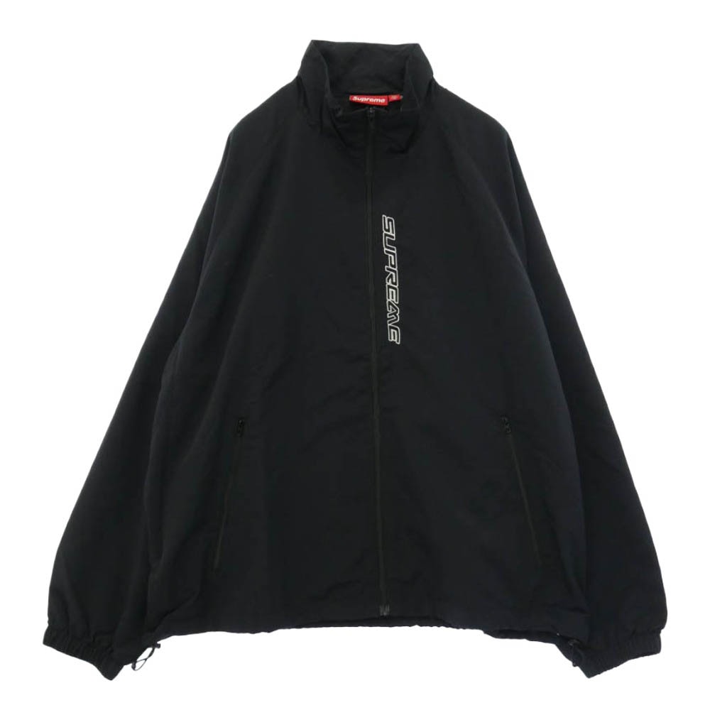 Supreme シュプリーム 25SS Contrast Zip Track Jacket Black コントラスト ジップ トラック ジャケット ブラック ブラック系 L【新古品】【未使用】【中古】