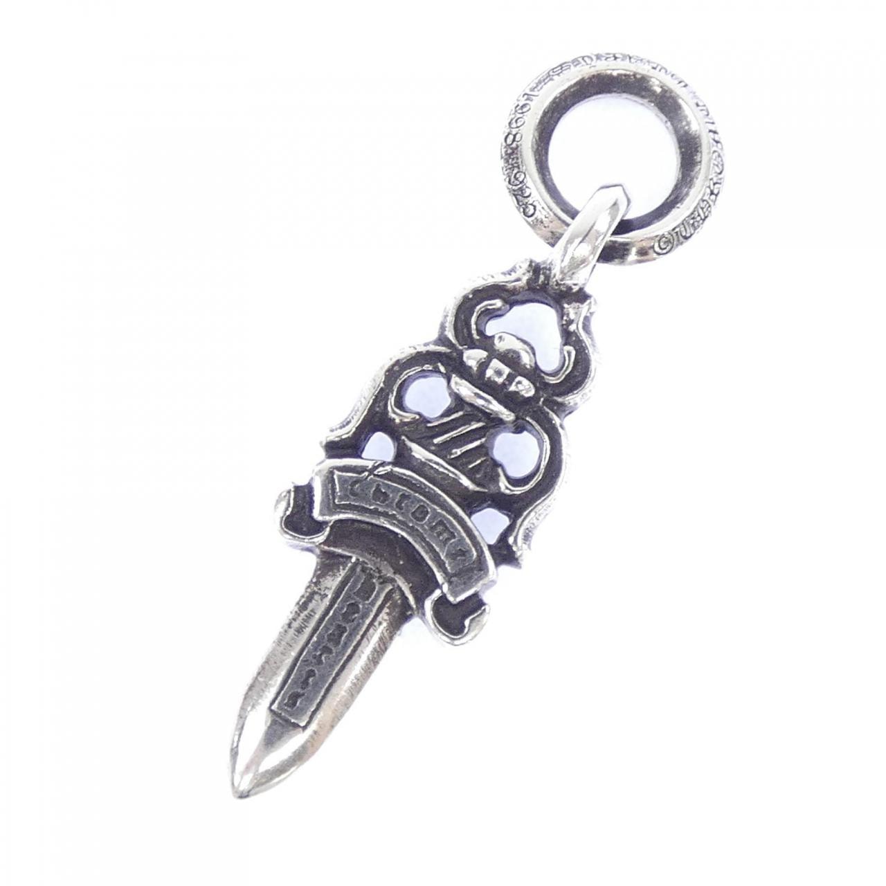Chrome Hearts # 5 Dagger Charm "Silver"