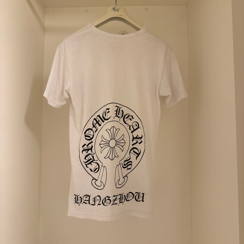 C (やや傷や汚れあり)】【希少】CHROME HEARTS Tシャツ Mの中古ハイ C (やや傷や汚れあり)】【希少】CHROME HEARTS Tシャツ Mの中古ハイ