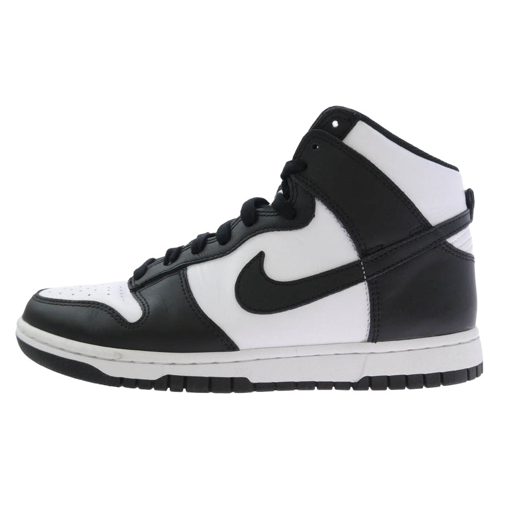 NIKE ナイキ スニーカー DD1399-103 Dunk High Black and White ダンク ハイ ブラック アンド ホワイト ハイカット スニーカー ブラック系 ホワイト系 26cm【中古】