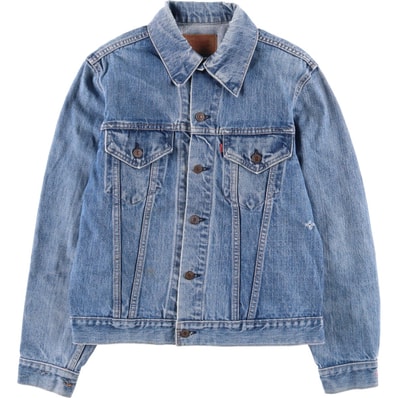 古着 リーバイス Levi's デニムジャケット Gジャン USA製 メンズS相当 ヴィンテージ/eaa588753