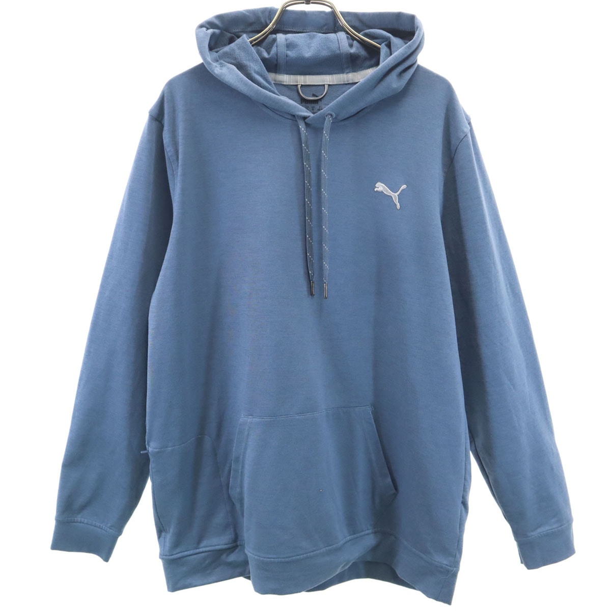 PUMA プーマ 長袖 スウェットパーカー S ネイビー系 プルオーバー