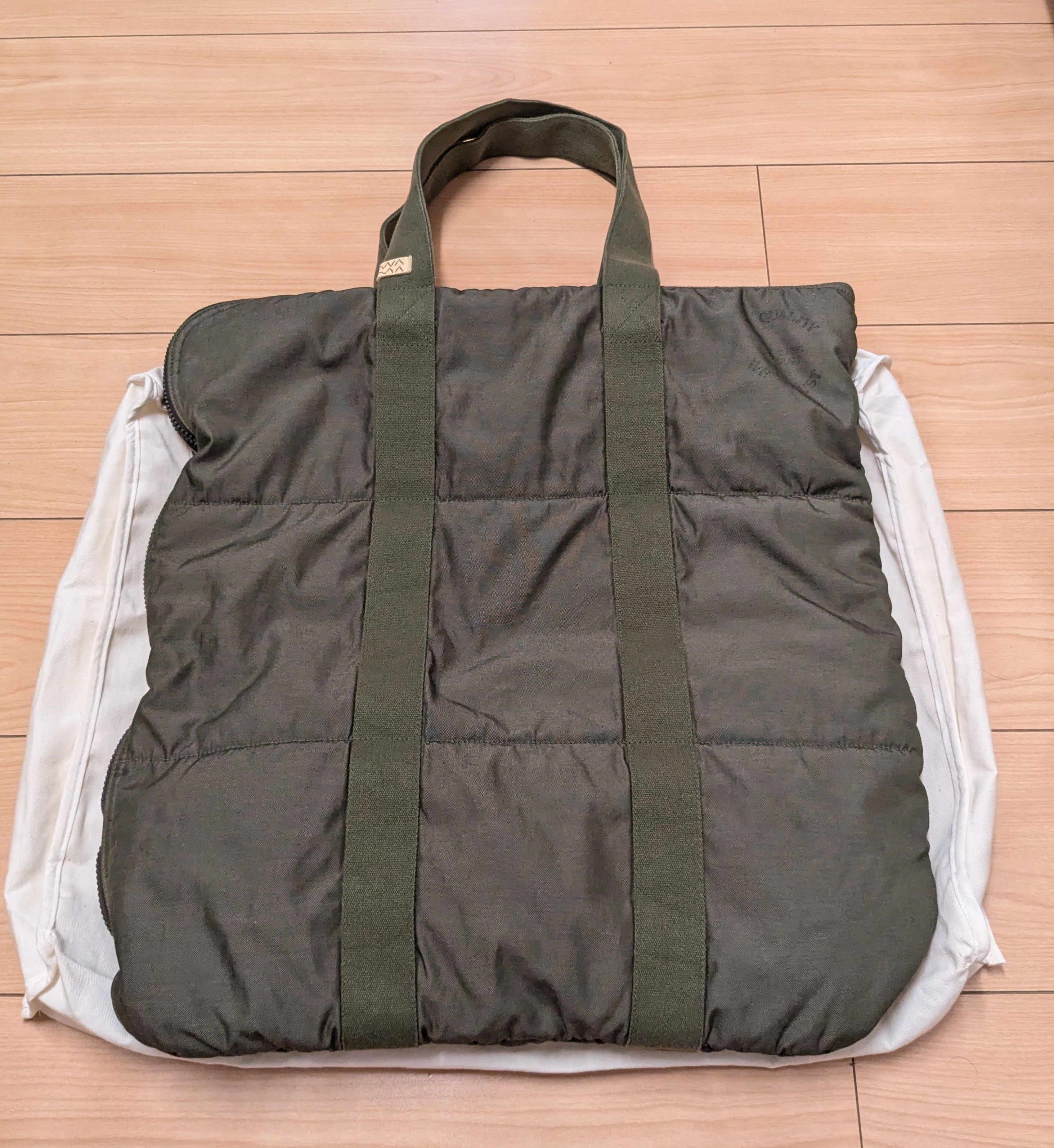 visvim SLEEPER TOTE (M) "Olive"