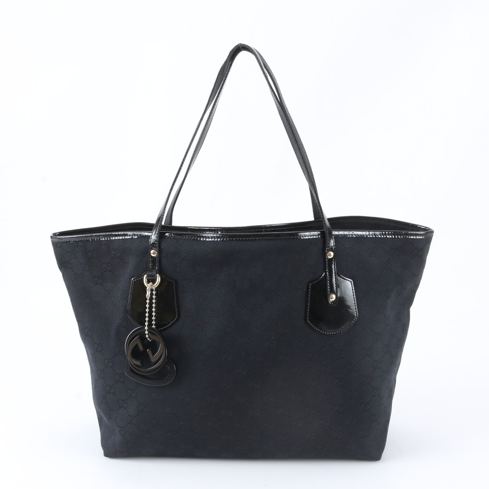 ■美品 グッチ GGキャンバスジョリー 211975 トート バッグ