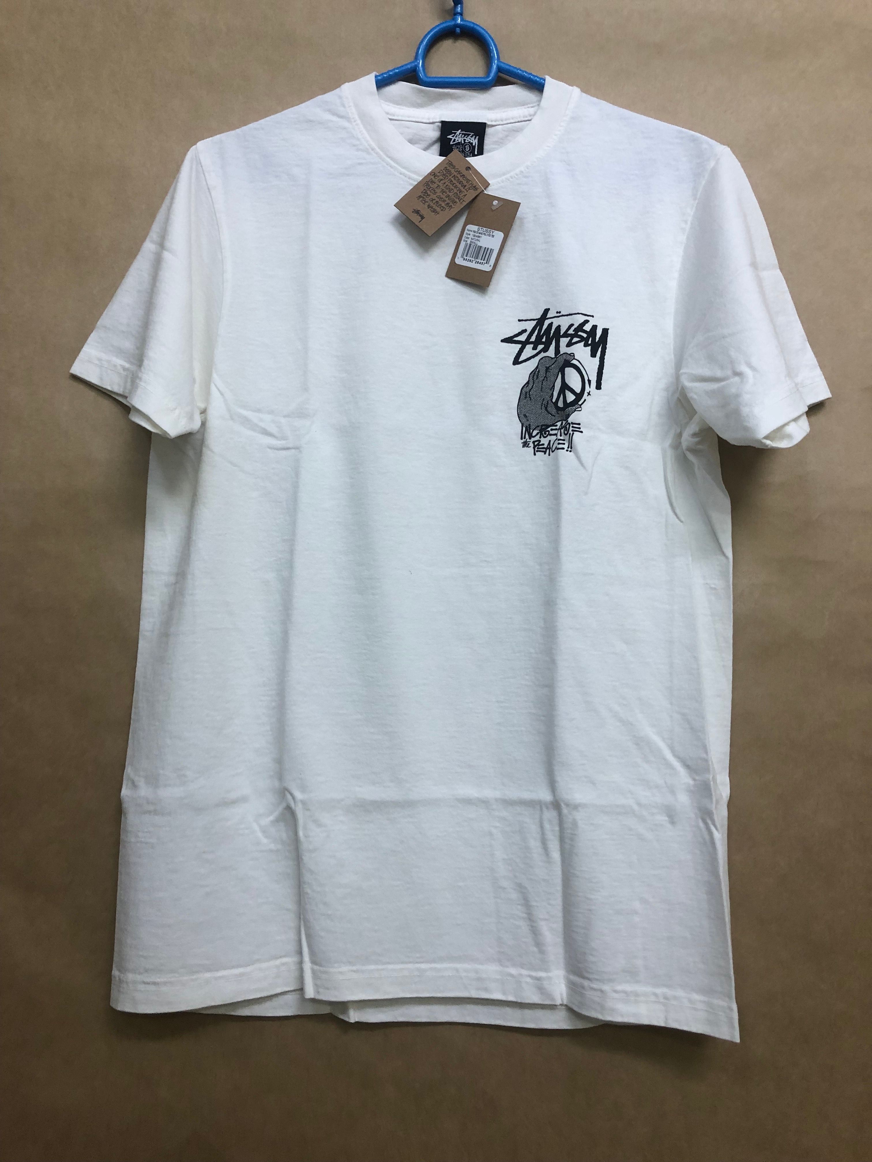 PEACE HAND PIG DYED 白 S