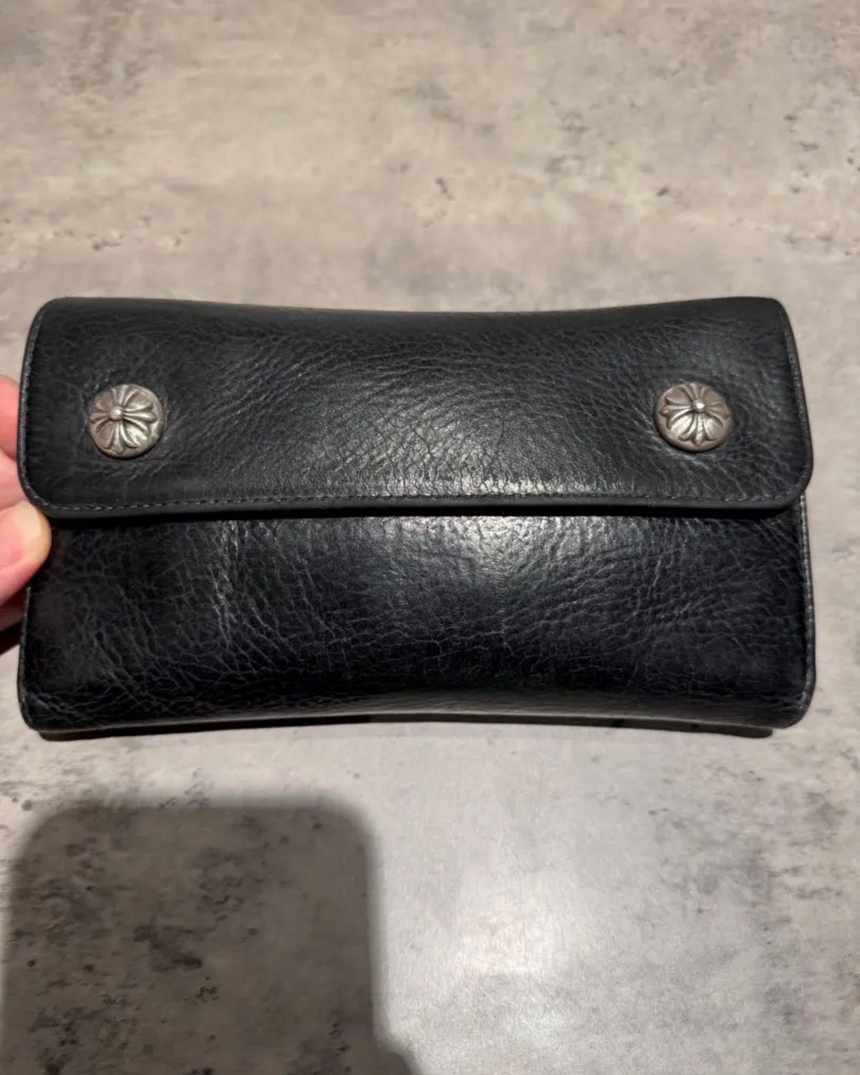 インボイス原本付き！美品！クロムハーツ ウェーブウォレット 財布