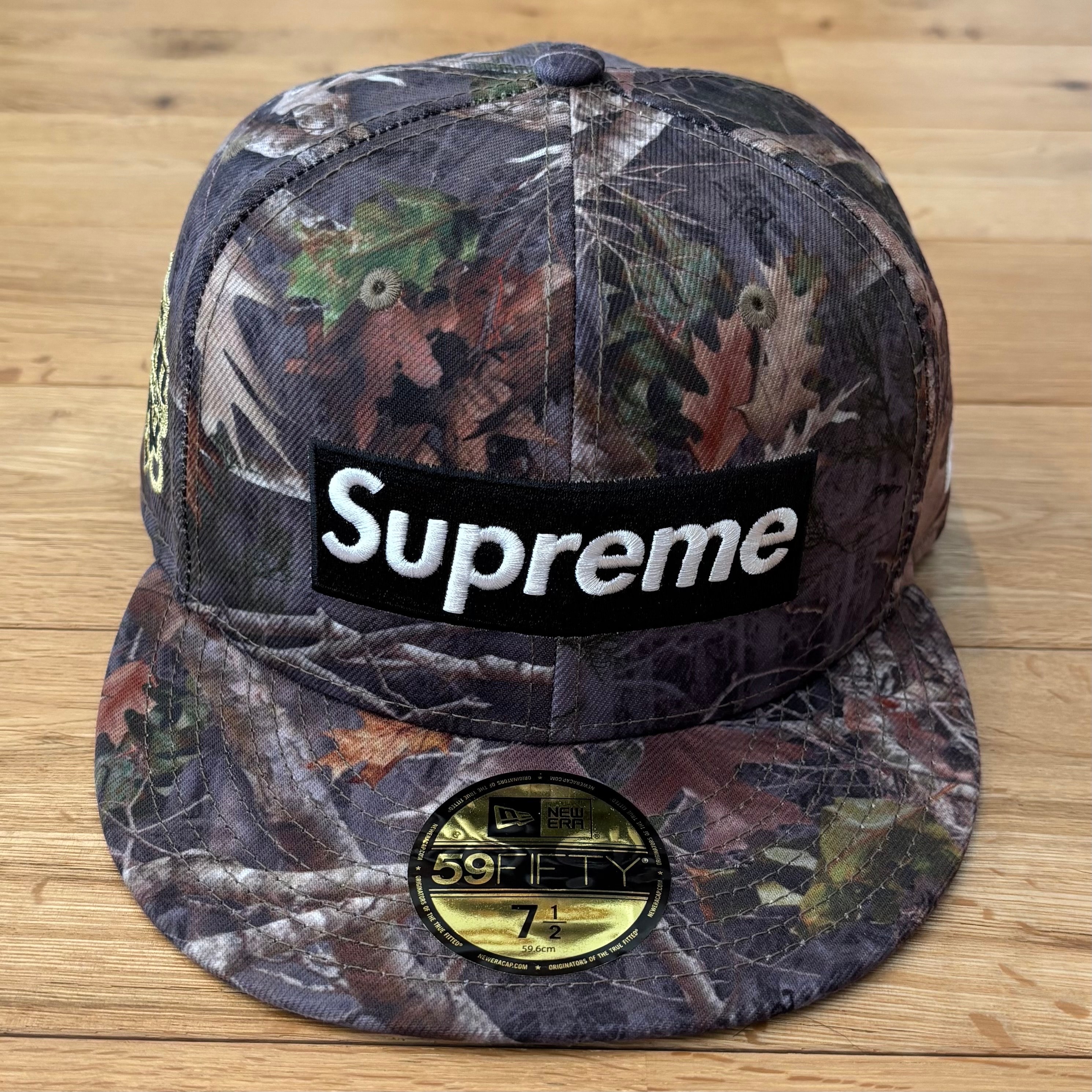 Supreme Championship Box Logo New Era "TrueTimber Kanati Camo"