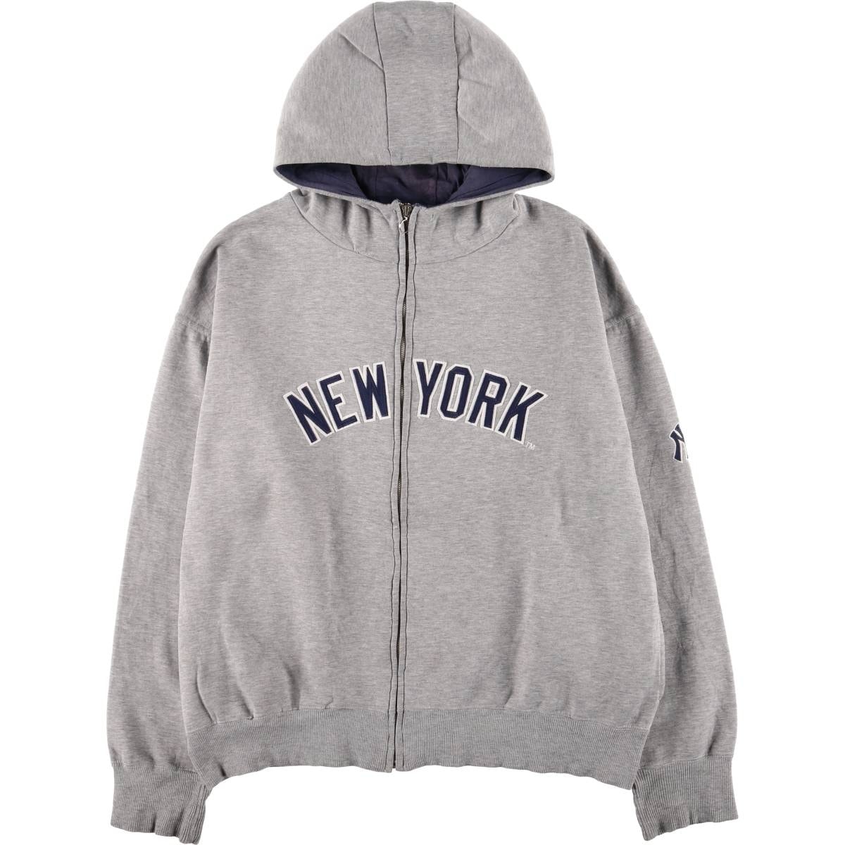 古着 MLB スウェットフルジップパーカー メンズXL相当/eaa582167