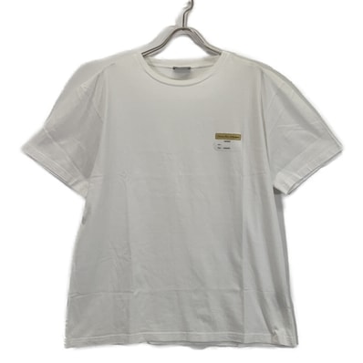 ディオール 923J611B0533 19SS ホワイト ビジターパッチTシャツ L