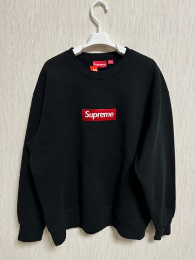 Supreme Box Logo Crewneck "Black" (22FW)