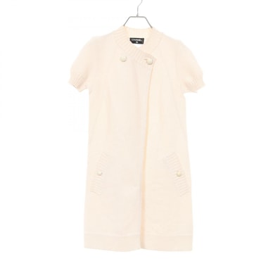 シャネル CHANEL ココマークボタン カーディガン 衣料品 トップス コットン レディース ベージュ系 P51529K06578 【中古】