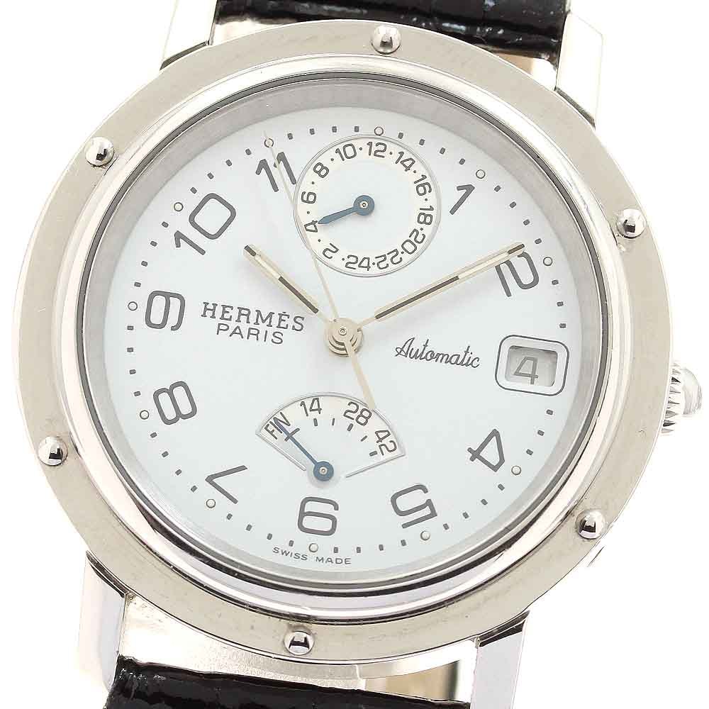 エルメス クリッパー デイト GMT CL5.710 メンズ 【中古】