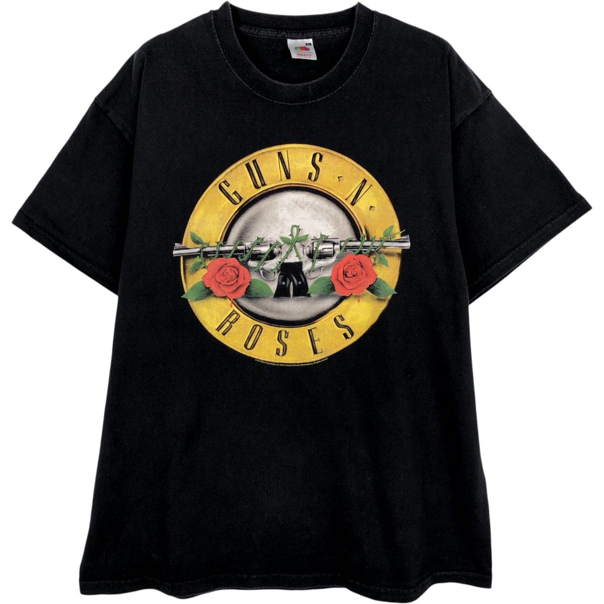 古着 フルーツオブザルーム FRUIT OF THE LOOM HEAVY COTTON GUNS N' ROSES ガンズアンドローゼズ バンドTシャツ バンT メンズXL相当/eaa637423