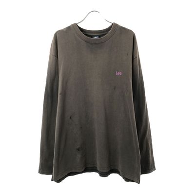 Lee リー 長袖 Tシャツ XL グレー ロンT