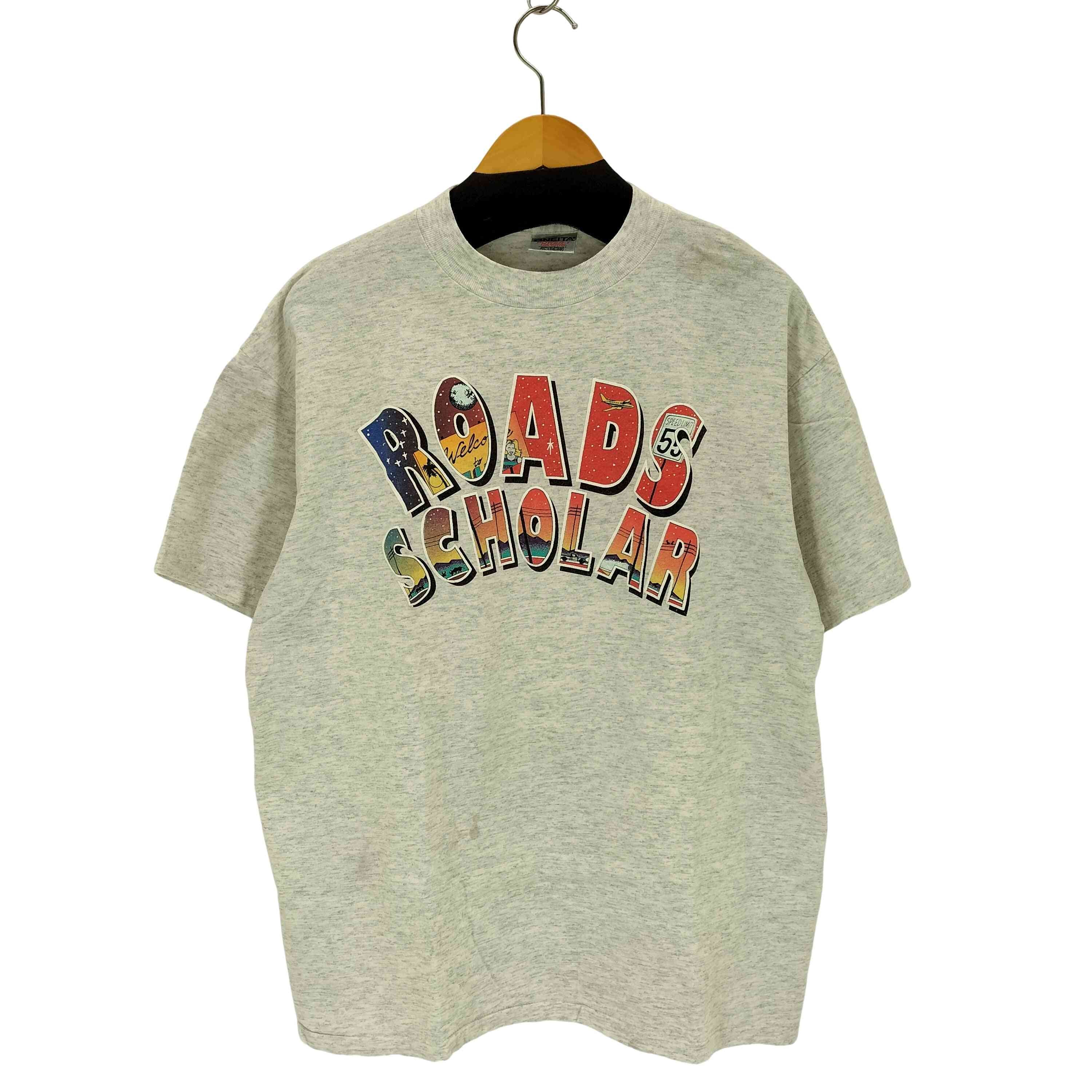 90s USA製 POWER-T プリントS/Sカットソー【1141471581007】